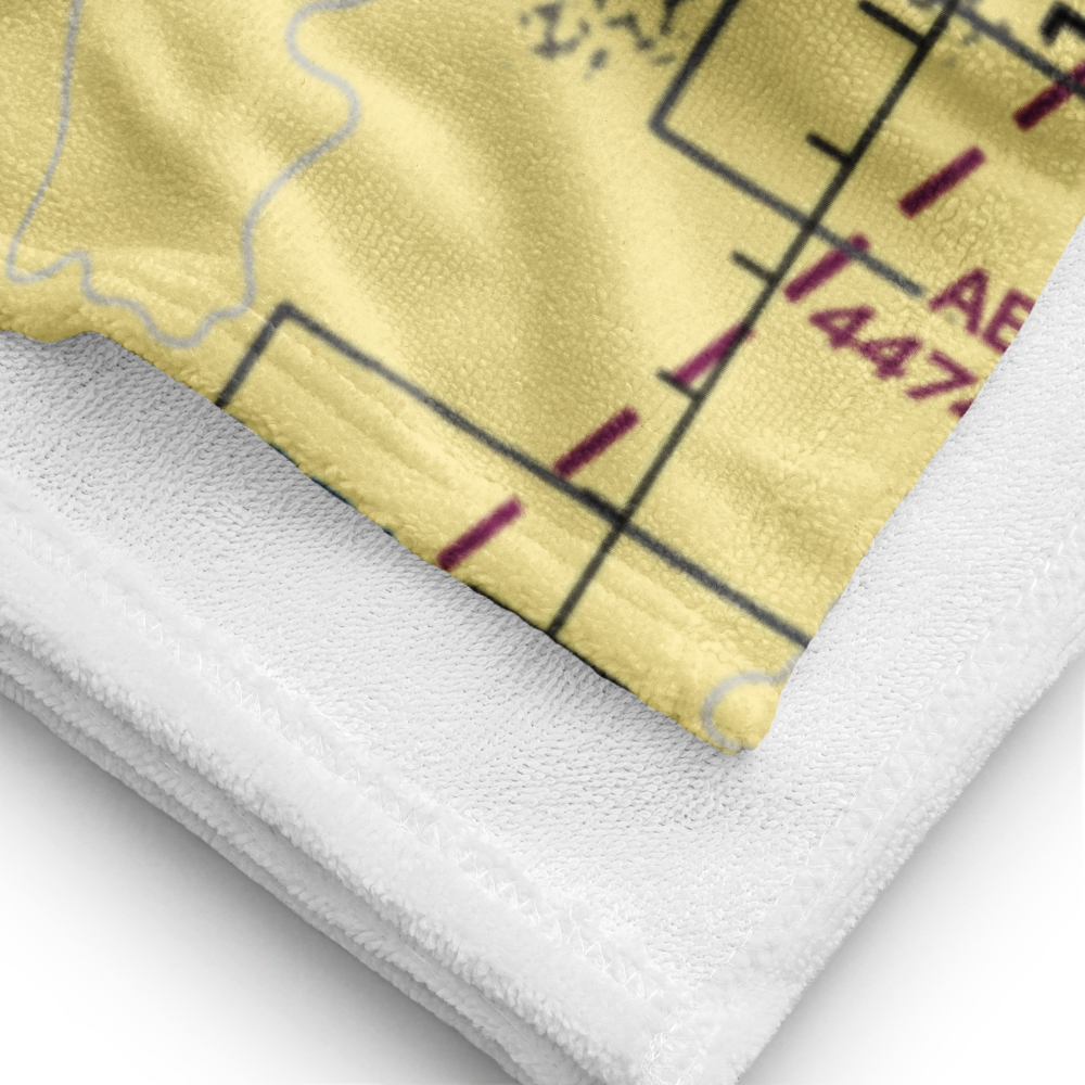 Bear Trap Airport (1U0) VFR Sectional Towel 