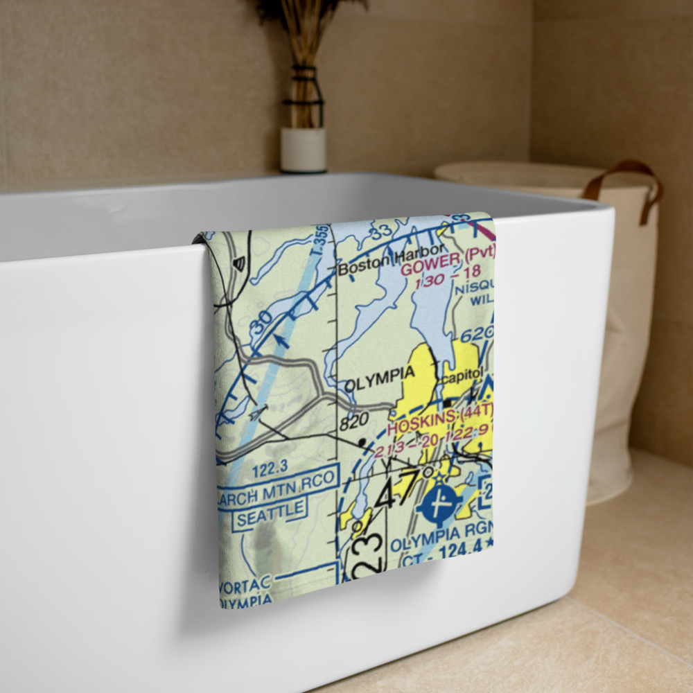 Bear Valley Skyranch Airport (WN47) VFR Sectional Towel 