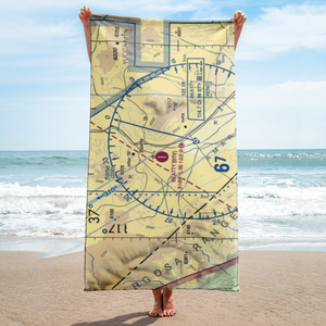 Beatty Airport (BTY) VFR Sectional Towel