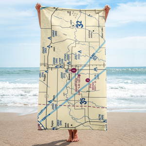 Beaver Municipal Airport (K44) VFR Sectional Towel