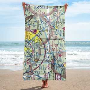 Beck Airport (IN64) VFR Sectional Towel