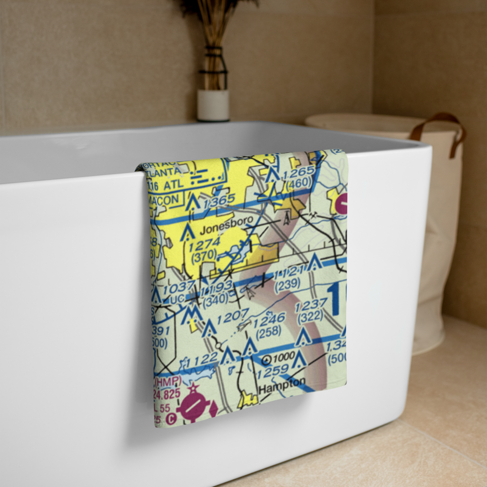 Beck Field (GA92) VFR Sectional Towel 