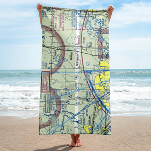 Becker Personal Airport (MY43) VFR Sectional Towel