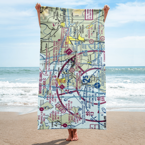 Becker's Landing Airport (WN18) VFR Sectional Towel