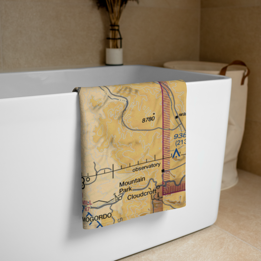 Beckett Farm Airport (NM28) VFR Sectional Towel 