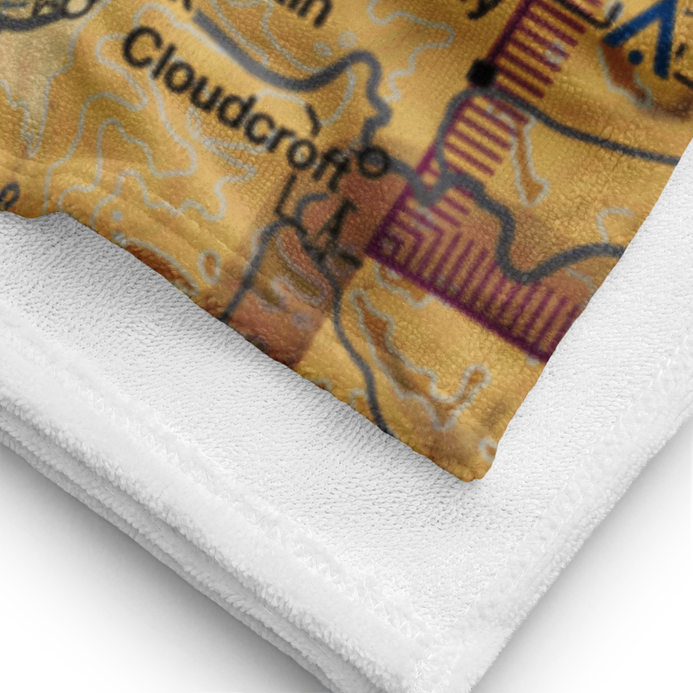 Beckett Farm Airport (NM28) VFR Sectional Towel 