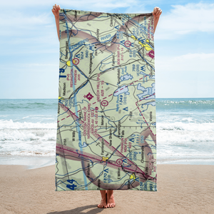 Beech Hill Airport (04ME) VFR Sectional Towel