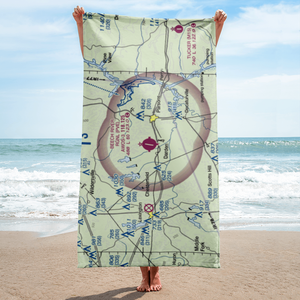 Beech River Regional Airport (PVE) VFR Sectional Towel