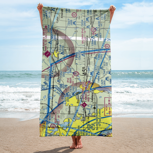Beer Airport (02WI) VFR Sectional Towel