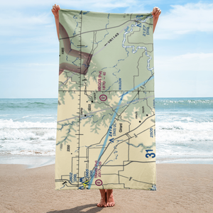 Beggs Ranch Airport (1TX3) VFR Sectional Towel