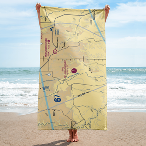 Bell Ranch Waggoner Airport (NM32) VFR Sectional Towel