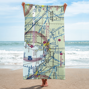 Belle Glade State Municipal Airport (X10) VFR Sectional Towel