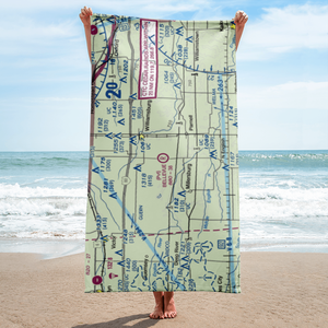 Bellevue Farms Airport (59IA) VFR Sectional Towel
