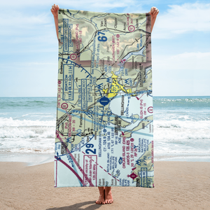 Bellingham International Airport (BLI) VFR Sectional Towel