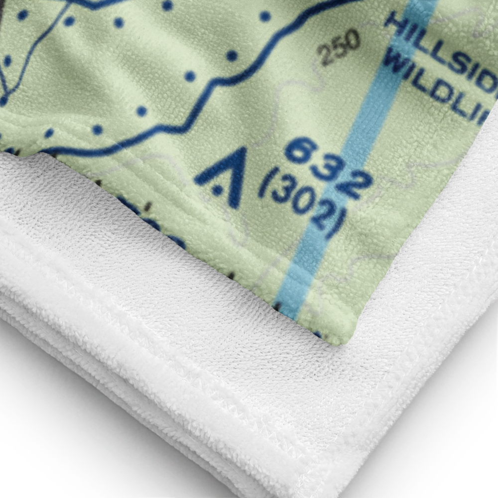 Belzoni Municipal Airport (1M2) VFR Sectional Towel 