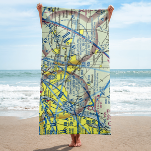 Ben Emge Airport (2IL7) VFR Sectional Towel