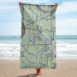 Ben Sutherland Airport (WI33) VFR Sectional Towel
