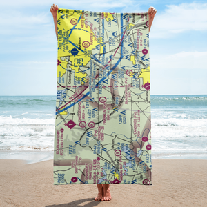 Benjamin Franklin Airport (59TX) VFR Sectional Towel