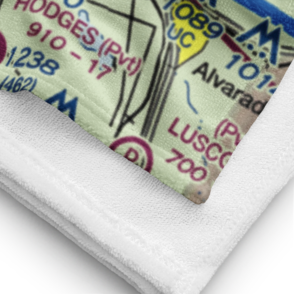 Benjamin Franklin Airport (59TX) VFR Sectional Towel 