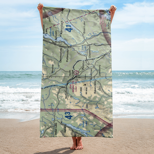 Bennetts Airport (0NY0) VFR Sectional Towel