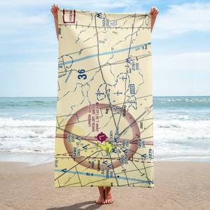 Benny White Flying Airport (XA77) VFR Sectional Towel