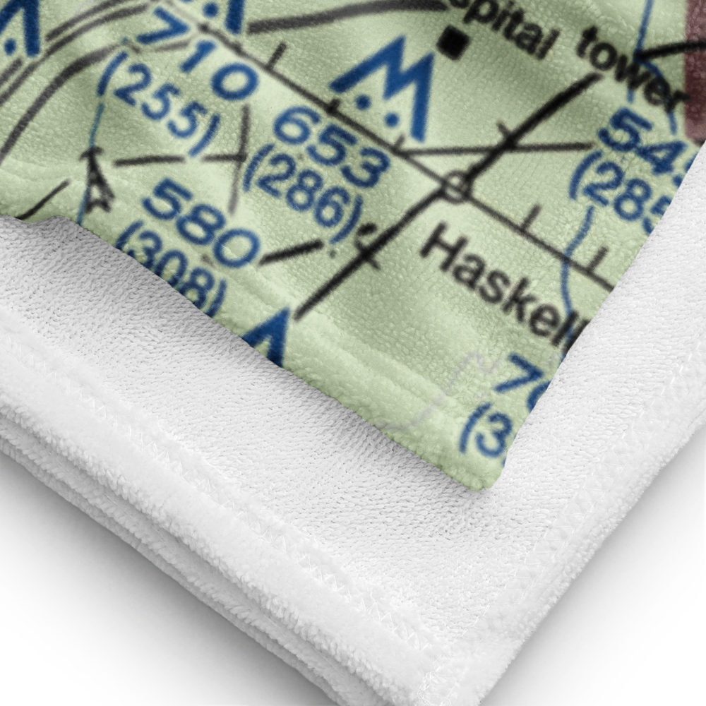 Benoit Airfield (77AR) VFR Sectional Towel 