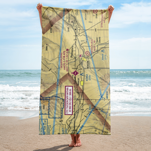 Benson Municipal Airport (E95) VFR Sectional Towel