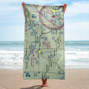 Bent Nail Ranch Airport (7KS4) VFR Sectional Towel