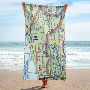 Bent-Wing Airport (59NY) VFR Sectional Towel