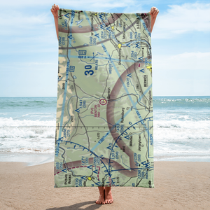 Benton Airport (PA40) VFR Sectional Towel