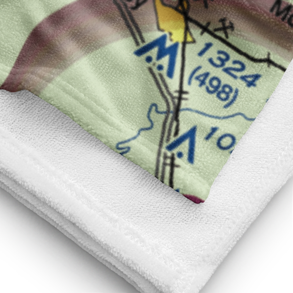 Berg Field (OH98) VFR Sectional Towel 