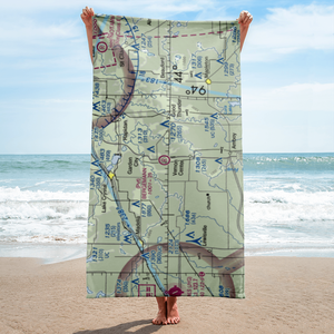 Bergemann Airport (24MN) VFR Sectional Towel