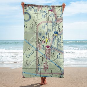 Berry Airport (2TX5) VFR Sectional Towel