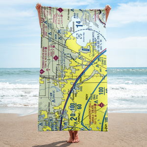 Berz-Macomb Airport (UIZ) VFR Sectional Towel