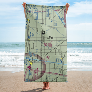 Besch Airport (IA18) VFR Sectional Towel