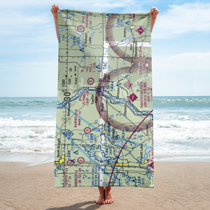 Beskar Airport (89MN) VFR Sectional Towel