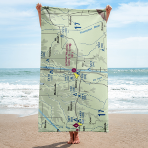 Bethany Memorial Airport (75K) VFR Sectional Towel