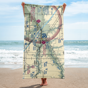 Beulah Airport (95D) VFR Sectional Towel