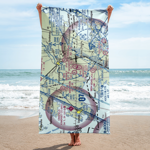 Beverly Airport (MD57) VFR Sectional Towel