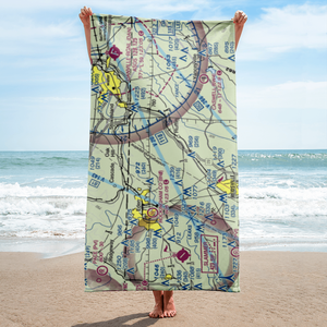 BHH Aviation Airport (38NC) VFR Sectional Towel