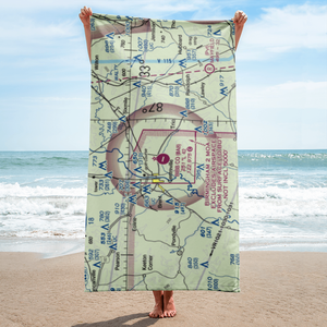 Bibb County Airport (0A8) VFR Sectional Towel