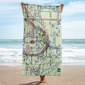 Bickel STOLport (IA59) VFR Sectional Towel