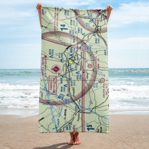 Big Buffalo Airstrip (VA34) VFR Sectional Towel