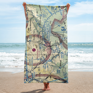 Big Creek Flying Ranch Airport (GA18) VFR Sectional Towel