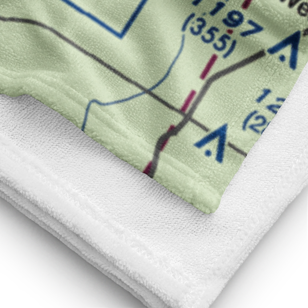 Big Creek Ranch Airstrip (OK88) VFR Sectional Towel 