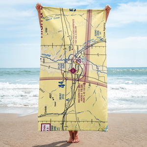 Big Horn County Airport (00U) VFR Sectional Towel