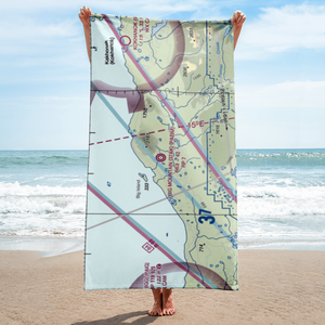 Big Mountain Airport (37AK) VFR Sectional Towel