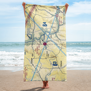 Big Muddy Ranch Airport (2OR1) VFR Sectional Towel