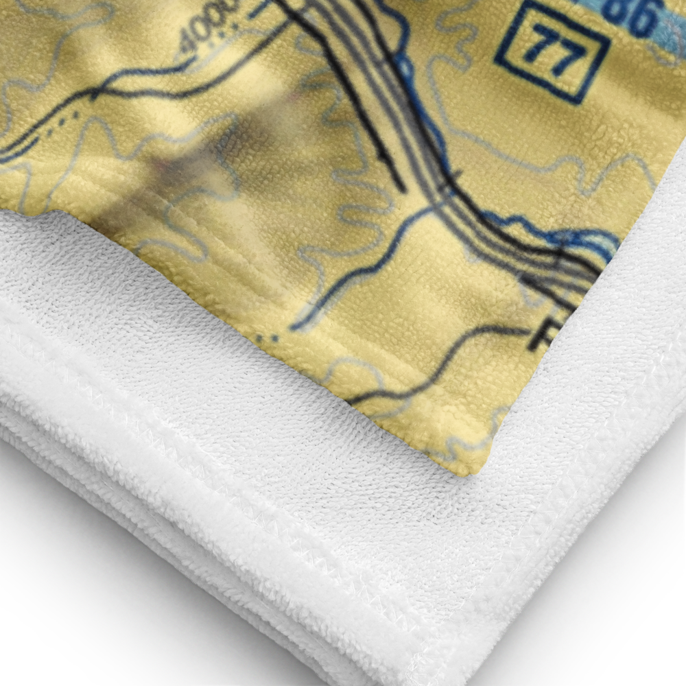 Big Timber Airport (6S0) VFR Sectional Towel 