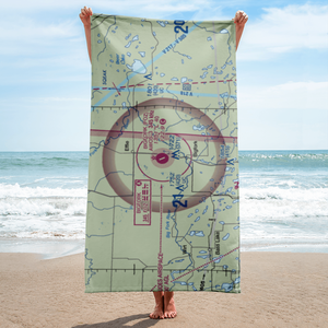 Bigfork Municipal Airport (FOZ) VFR Sectional Towel